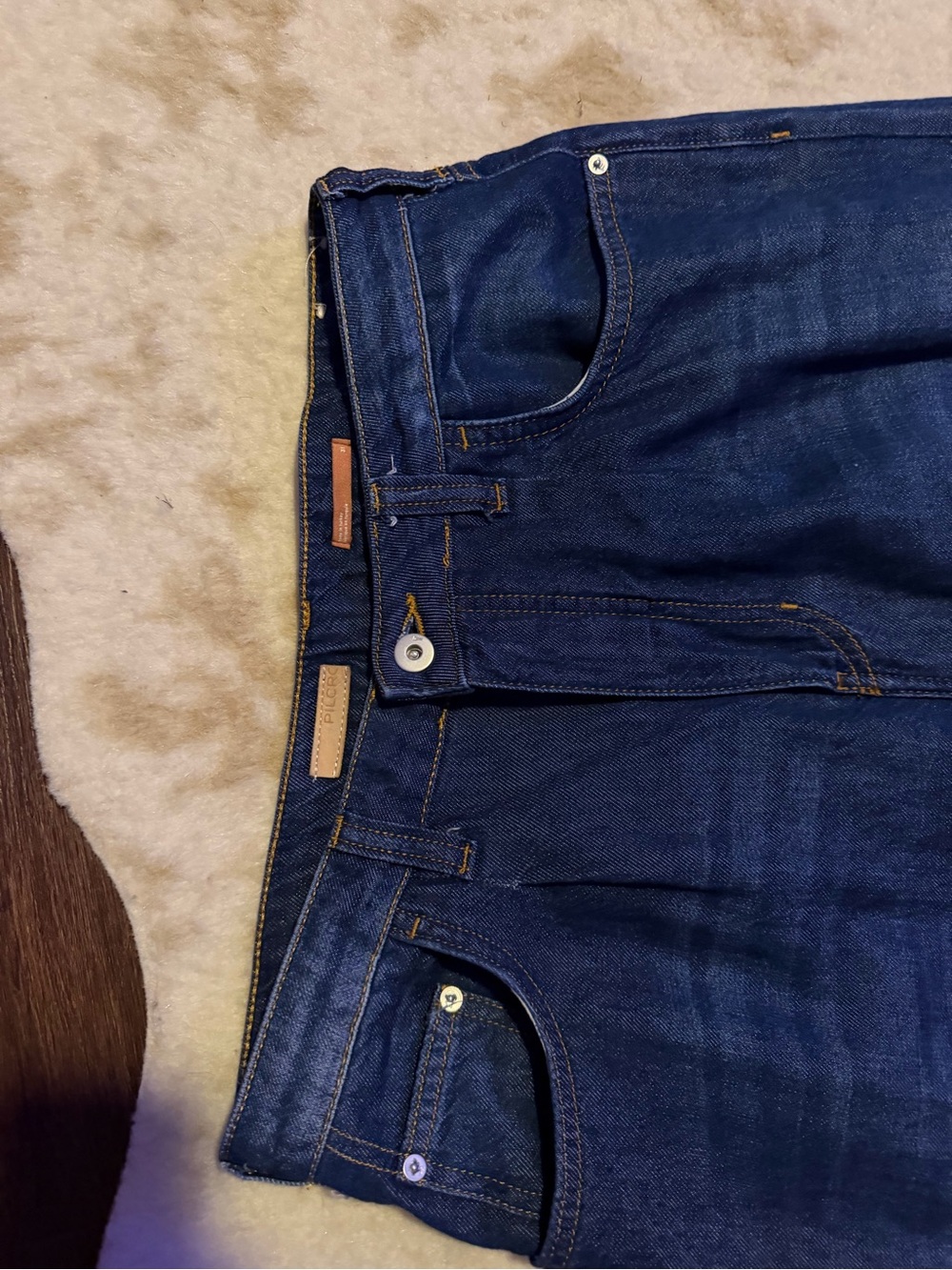Nwot Pilcro The Breaker
Relaxed Jeans dark wash barrel fall denim casual $200 - Picture 11 of 16